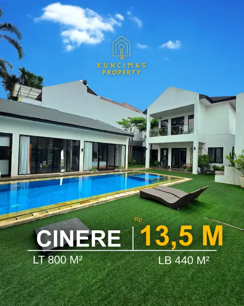 Rumah mewah Puri Cinere Depok - Jaksel