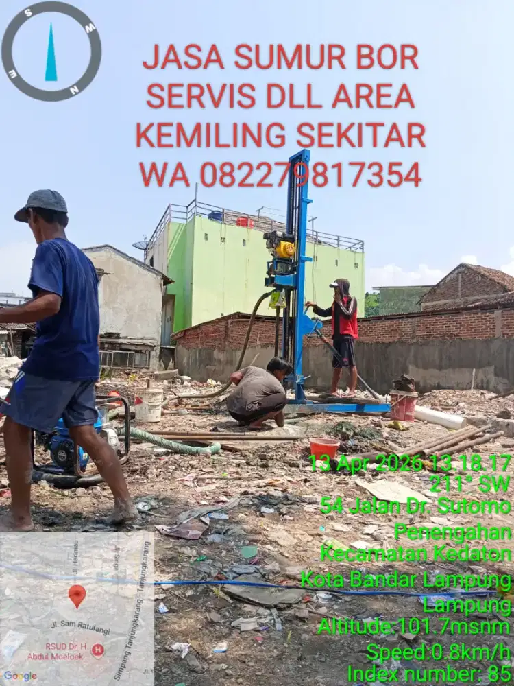 jasa sumur bor dan servis