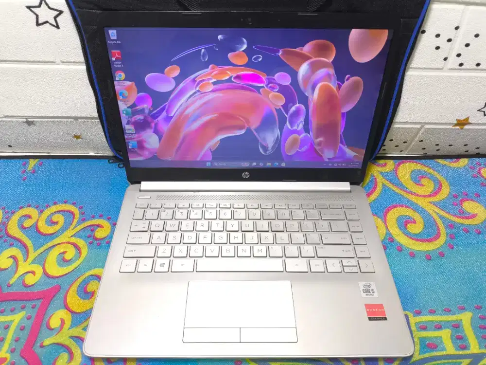 Laptop hp14s ram 8gb intel core i5 gen10 ssd 512gb