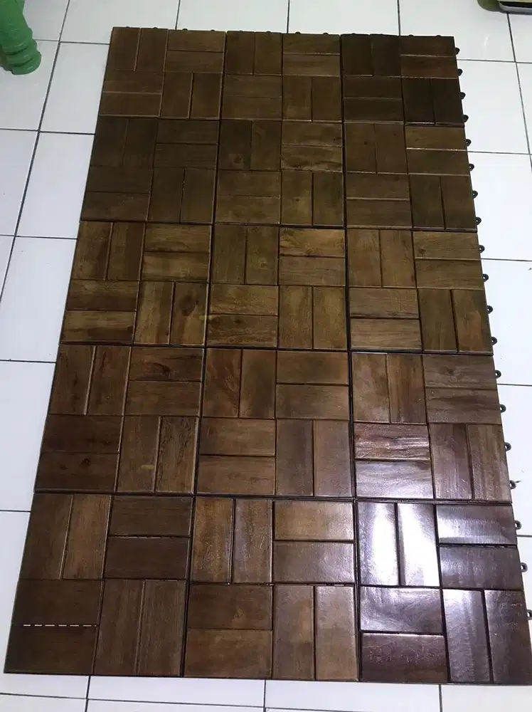 Keramic kayu jati 30x30345
