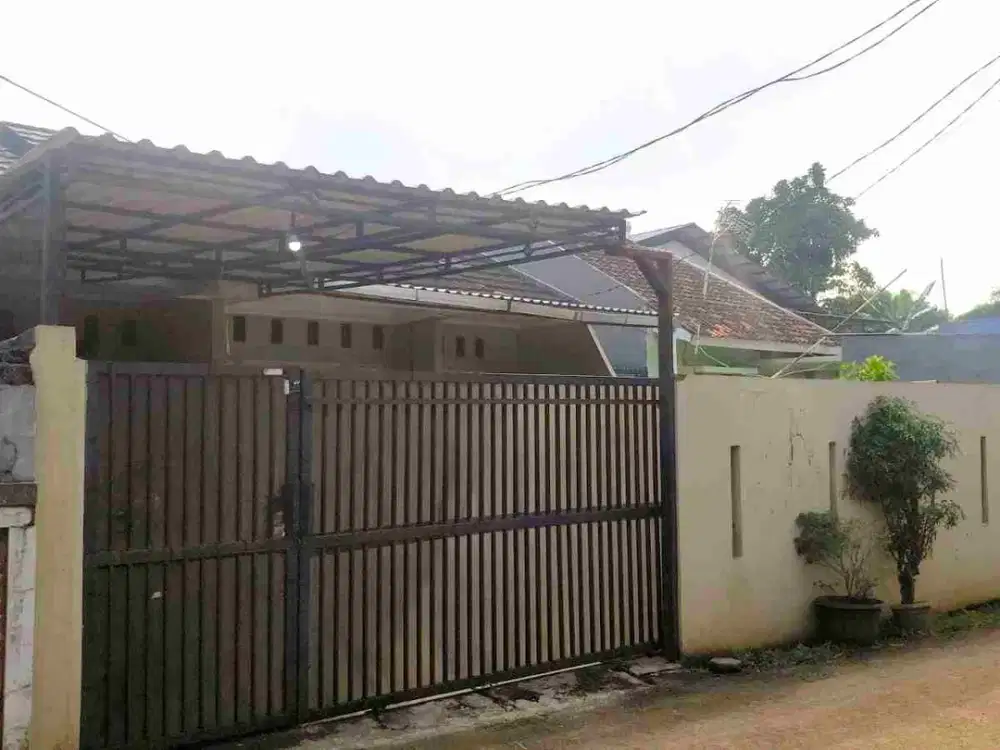 Rumah 1 Lantai Jual Murah Lokasi Strategis Nempel Kota Wisata Cibubur