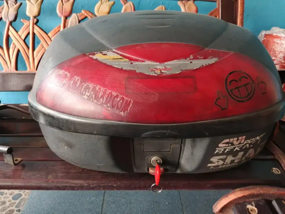 Box Motor Givi/Kappa K42 + Breket Besi Beton Honda Spacy