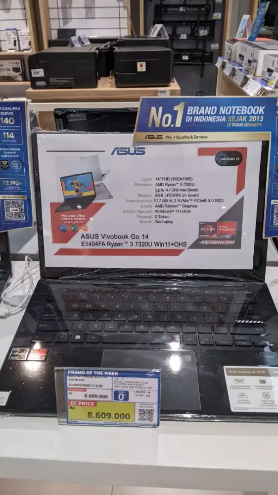 ASUS NOTEBOOK R3 8-512 SSD BLACK