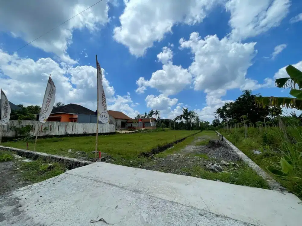 4 Menit Dari Pasar Gentan, Tanah Ini Bisa Dicicil Tanpa Bunga!