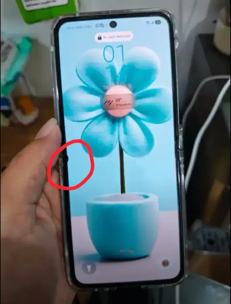 Samsung Z flip 5 mint fullset jual santai