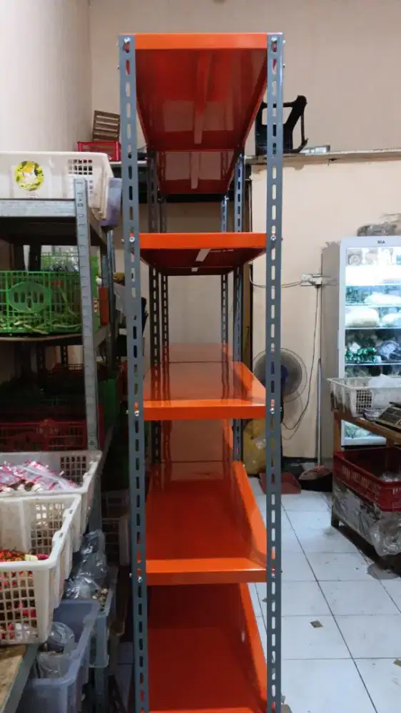 Rak Besi rak buku rak gudang