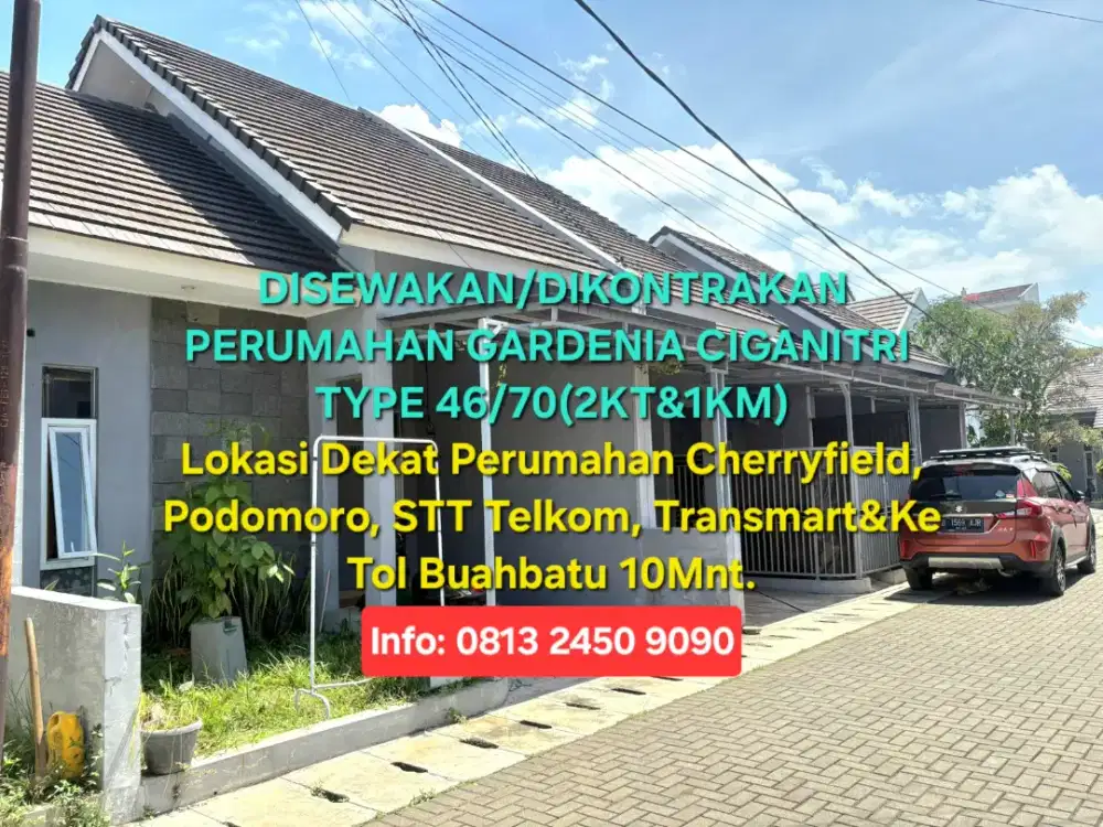 Dikontrakan Gardenia Ciganitri 1lt