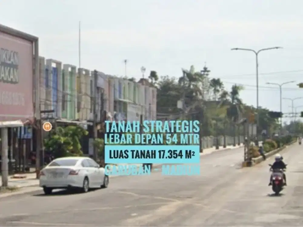 Bb// Tanah LD 54 mtr, Jalan Panglima Sudirman Caruban MADIUN, Kerenn