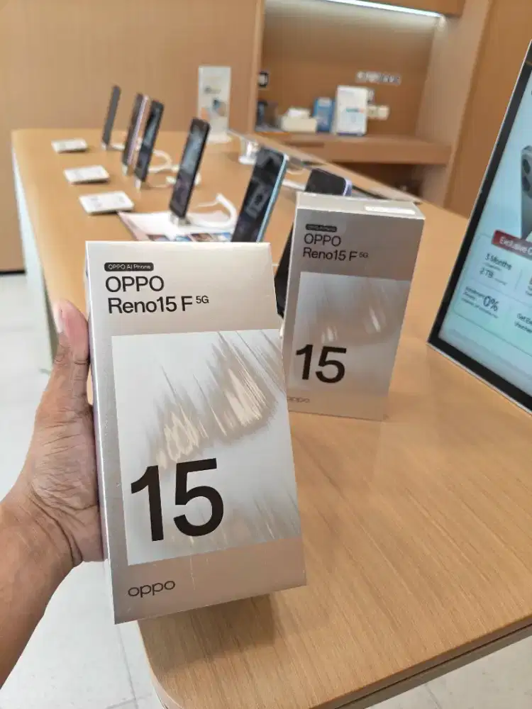 READY OPPO RENO 15F 8/128 CICILAN
