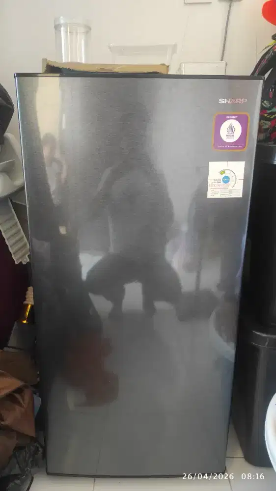 Jual Cepat Kulkas Sharp SJ-N182N-HS 1 Pintu 166L – Like New