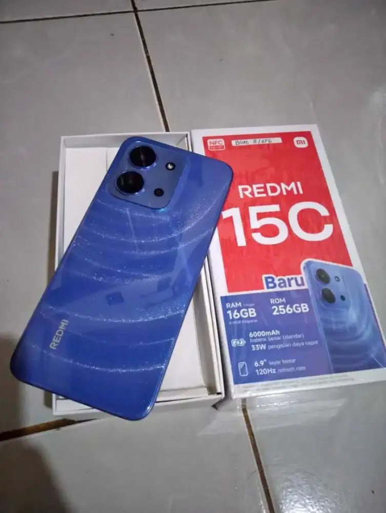 Xiaomi Redmi 15C Blue 8/256gb