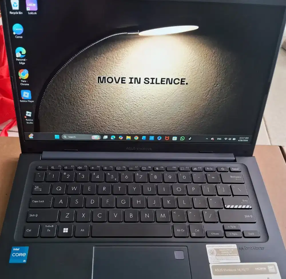 LAPTOP ASUS A1404ZA i5  Masih mulus, garansi aktif