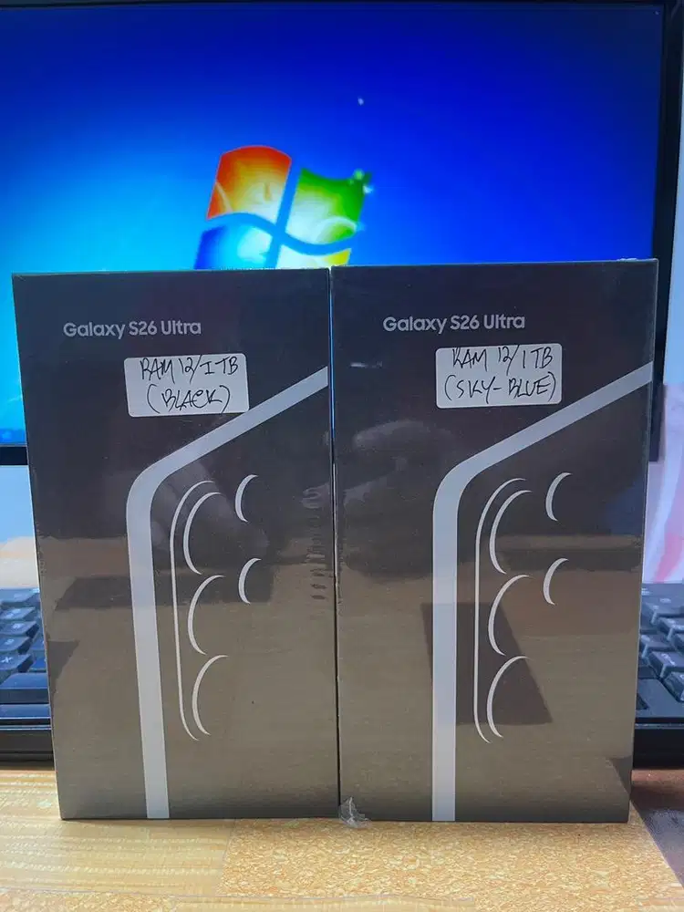 Baru...Samsung Galaxy S26 Ultra 5G 12/1Tb Grs Resmi (Black,Sky Blue)