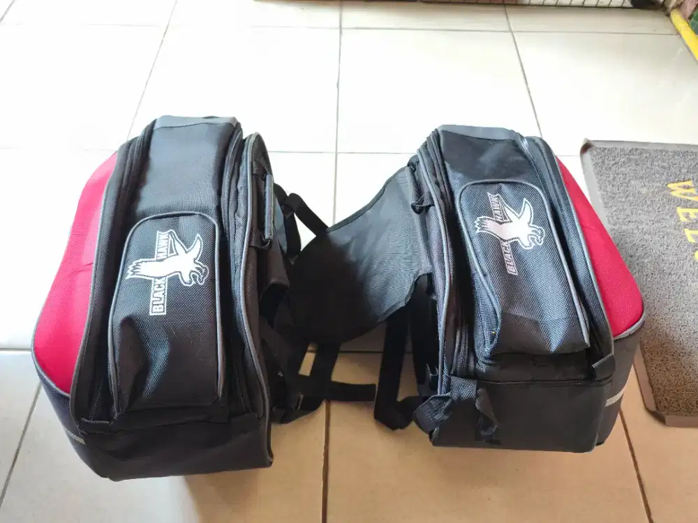 tas motor sidebag baru sekali pake