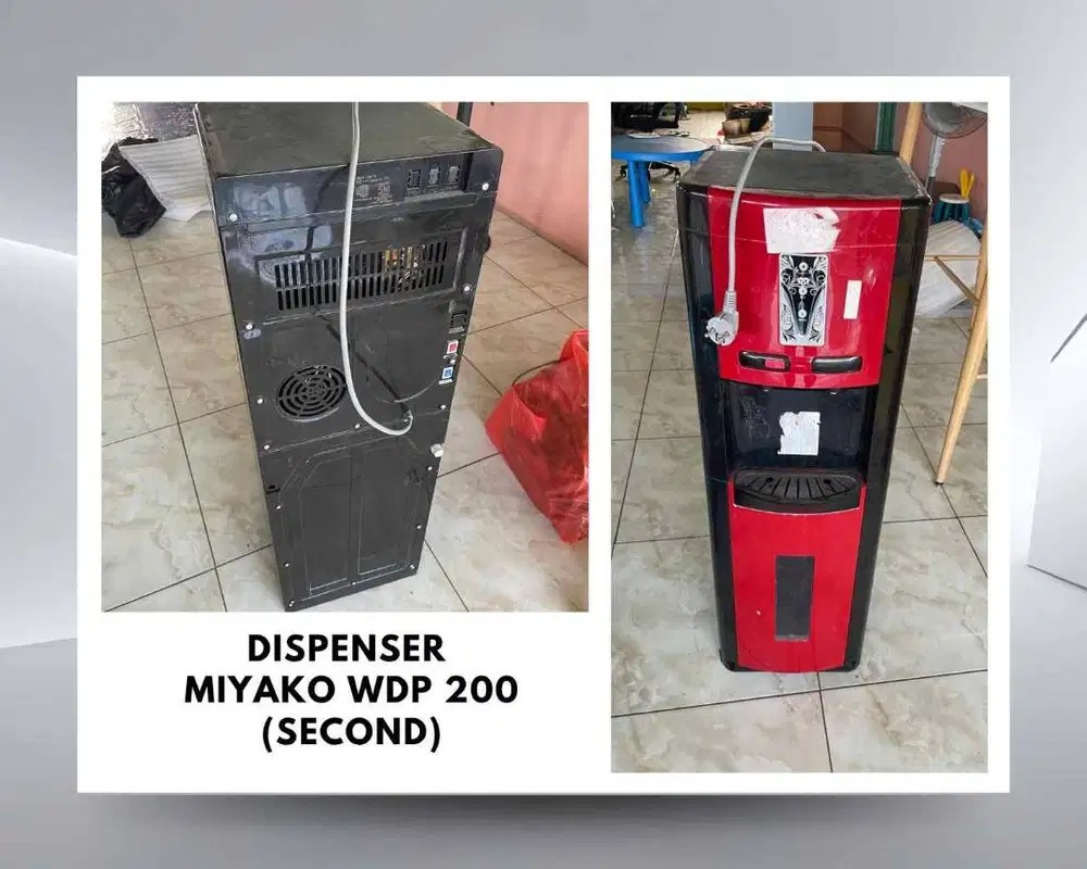 Dispenser Miyako WDP 200 – Second (Kondisi Normal)