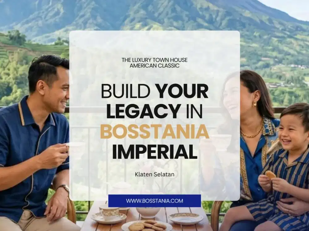 HUNIAN BARU LINGKUNGAN ASRI, PROMO FULL FURNISHED DEKAT ALUN-ALUN KOTA KLATEN