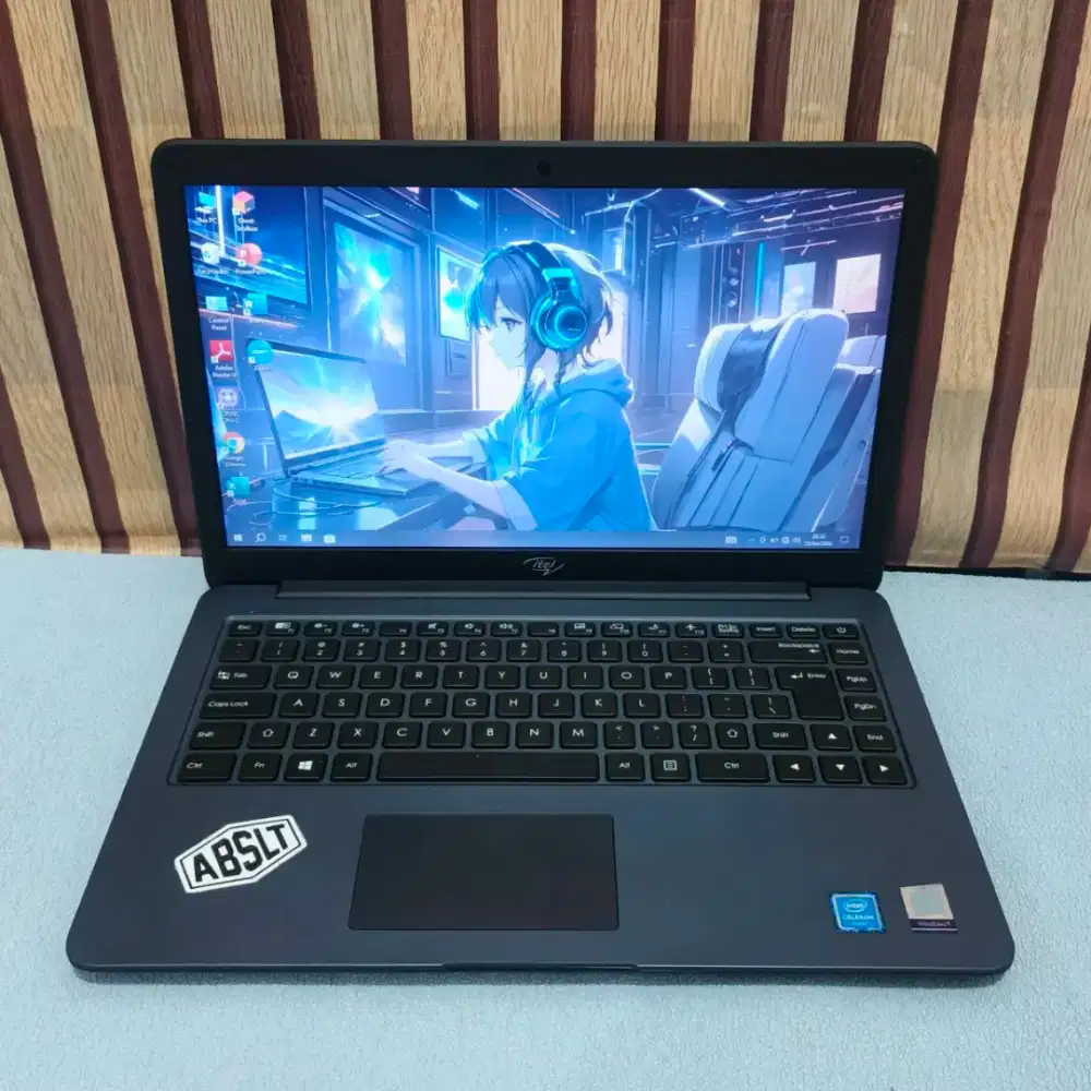 Itel Able.1 14inch celeron N3350 Ram4GB/ssd256GB bogor
