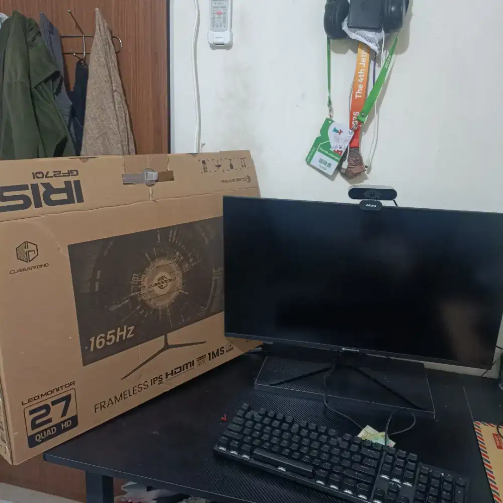 Monitor Cube Gaming 27inc 165Hz 2K