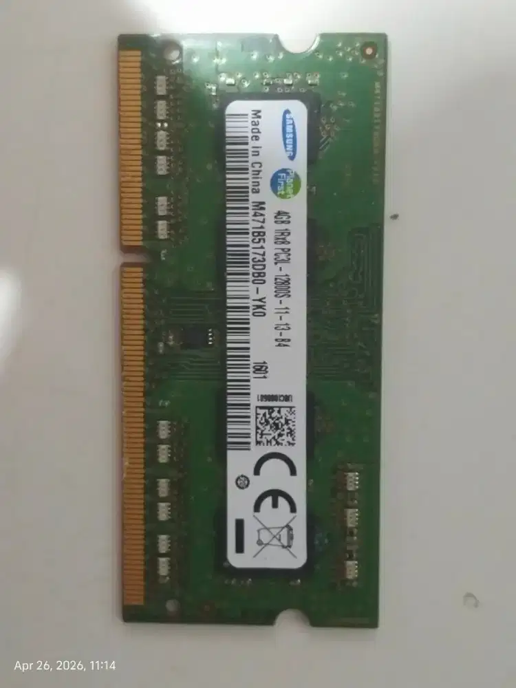 RAM SAMSUNG DDR3L 4GB