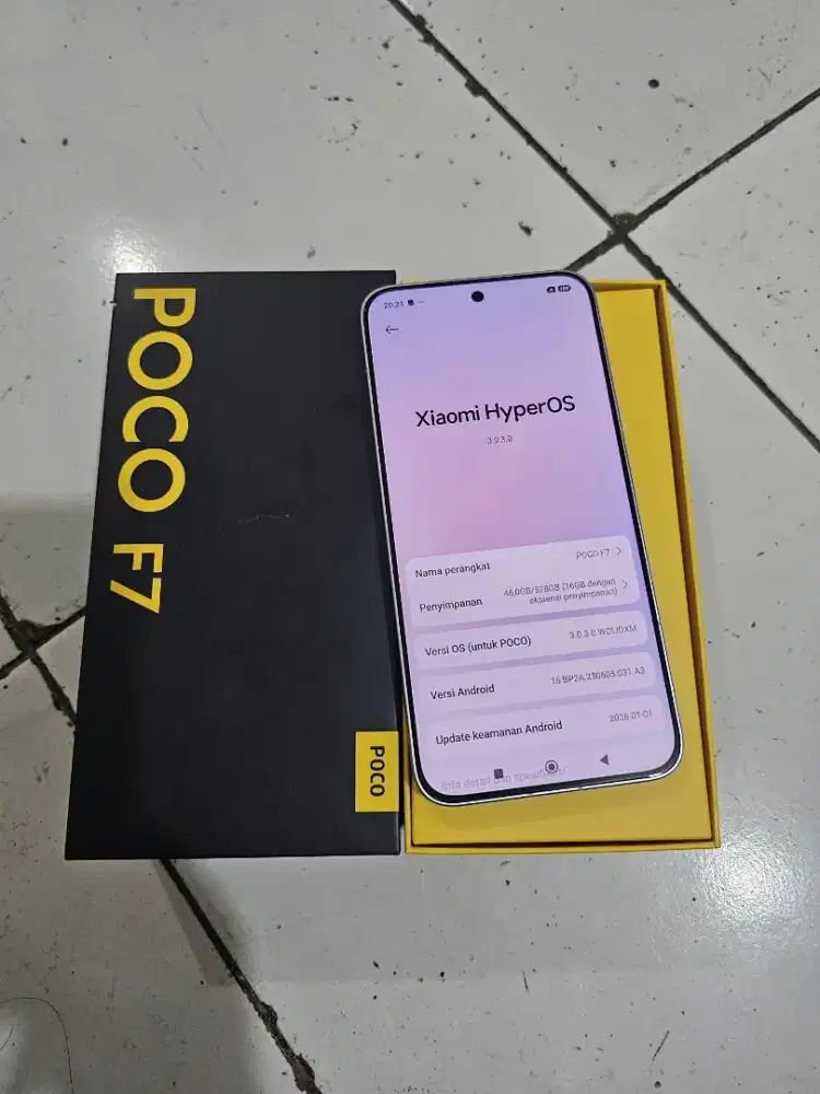 Poco F7 5G 12/512gb