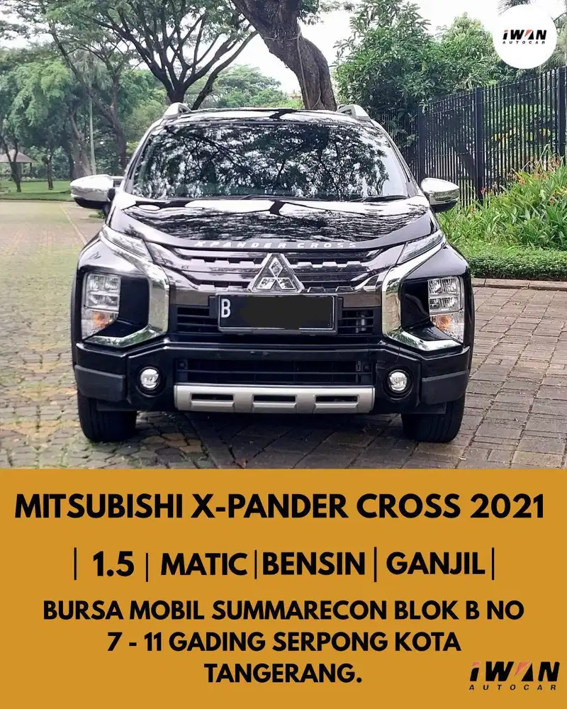 MITSUBISHI XPANDER CROSS PREMIUM 1.5 AT 2021