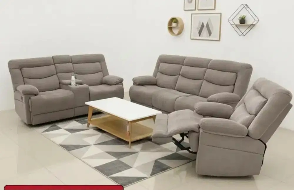 HARI TERAKHIR SOFA SET RECLINER