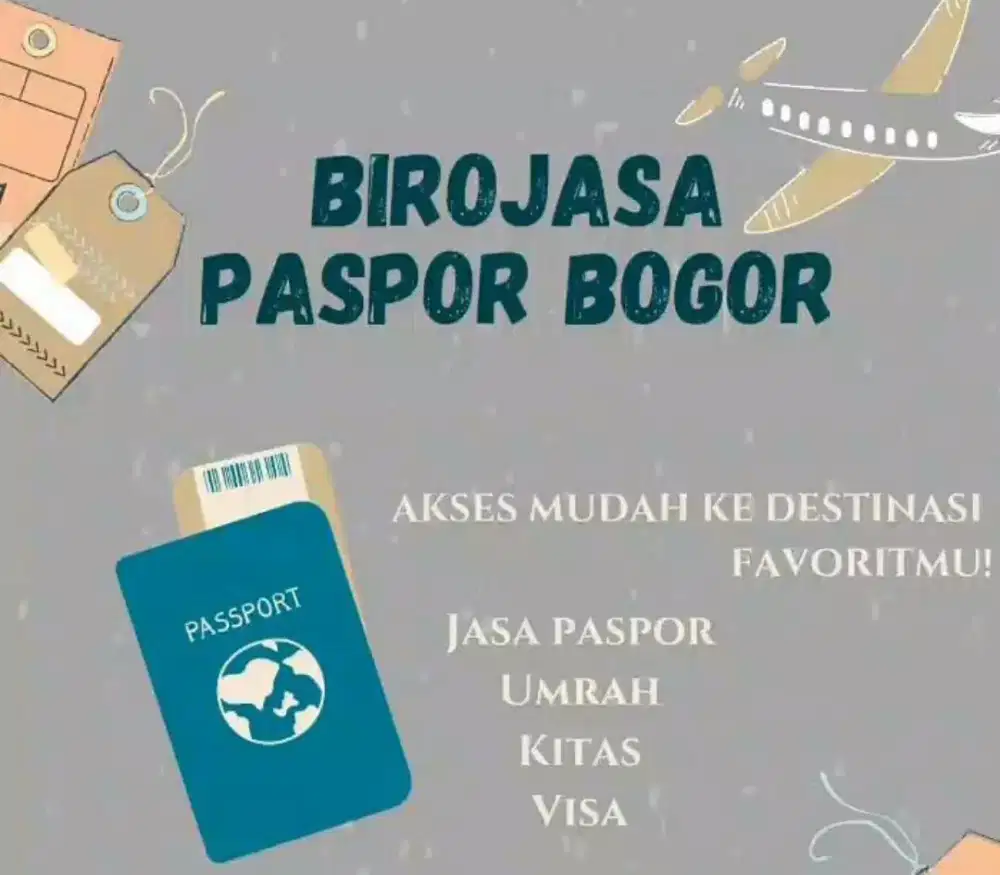 JASA PENGURUSAN PASPOR, VISA DAN KITAS