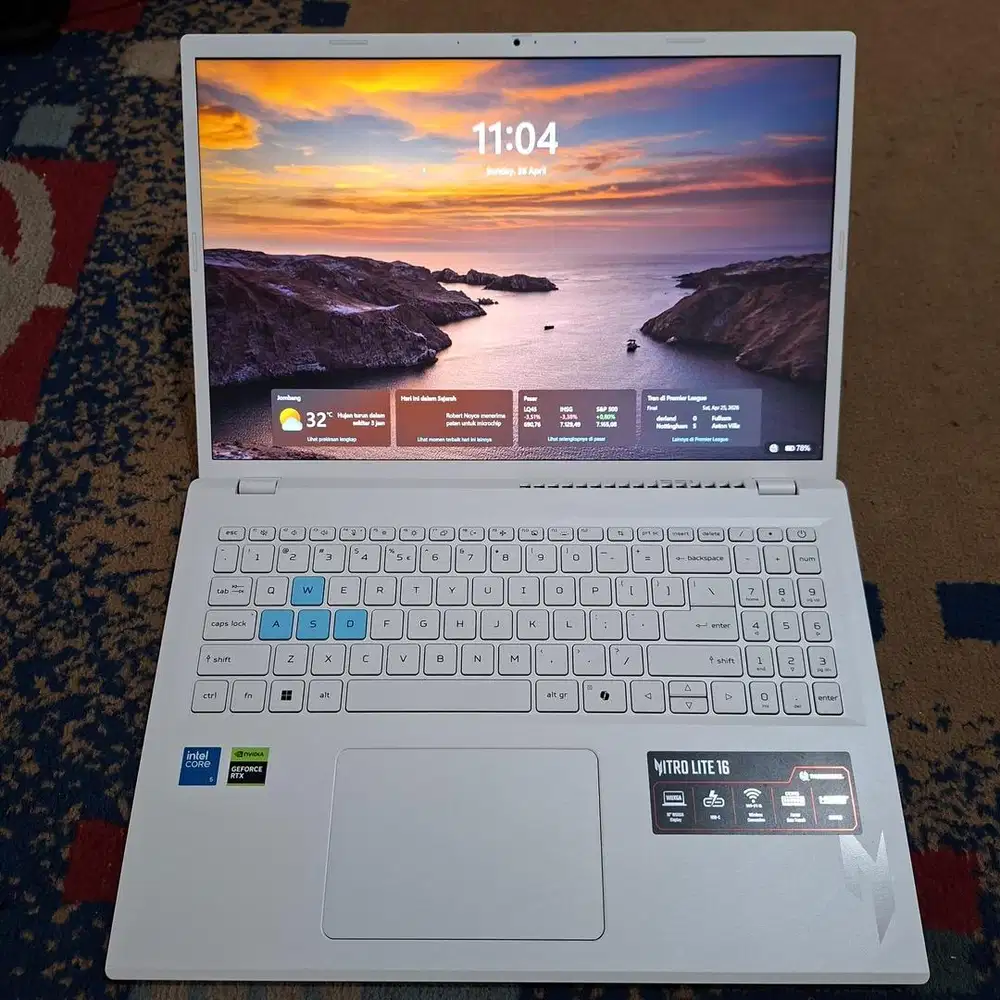 JUAL CEPAT LAPTOP ACER NITRO LITE 16 NL16-71G-506C