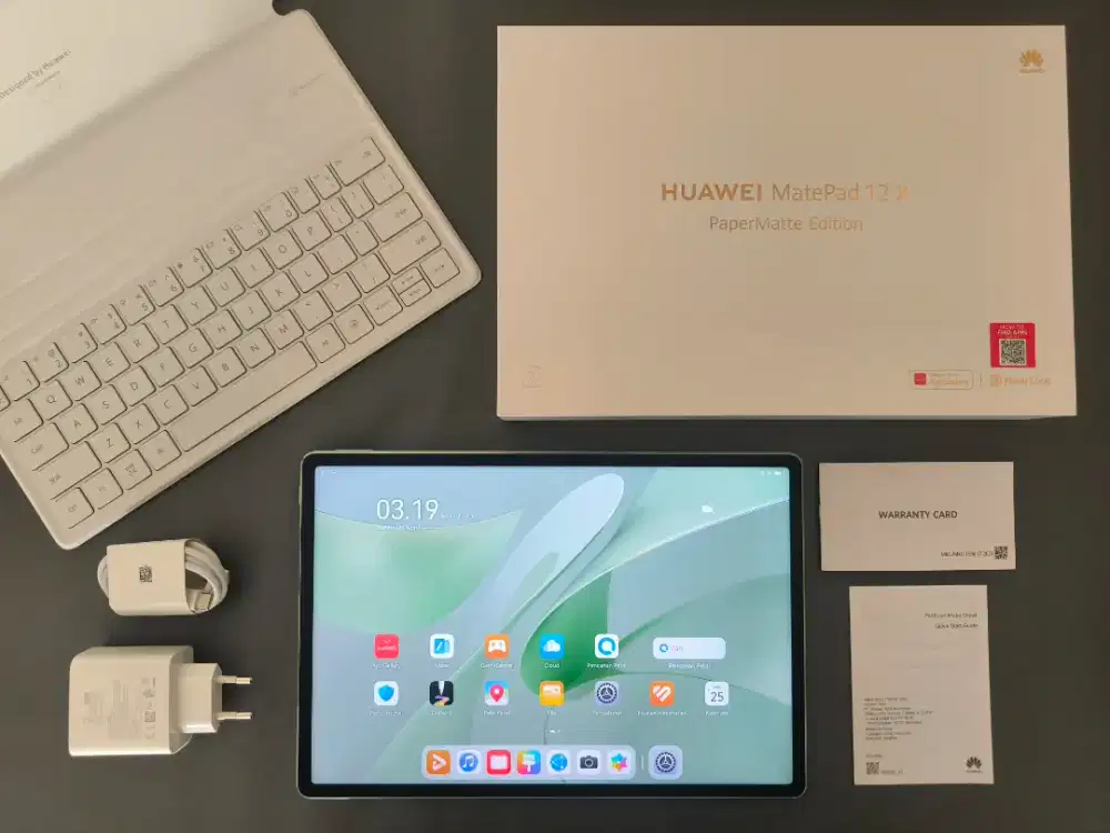 Huawei Matepad 12X Papematte 12/256 -Istimewa, Bonus Original Keyboard