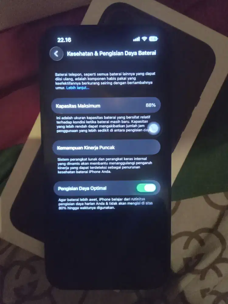 Iphone 13 ibox full set ram 128gb