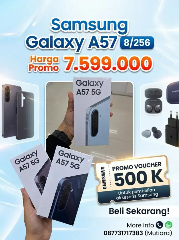 SAMSUNG A57 PROMO KREDIT TANPA DP BUNGA RINGAN