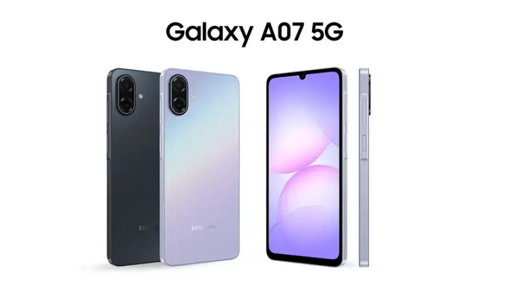 SAMSUNG A07 5G 6/128GB, GARANSI RESMI 2 TAHUN