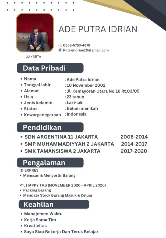INFO LOKER PAK/BU