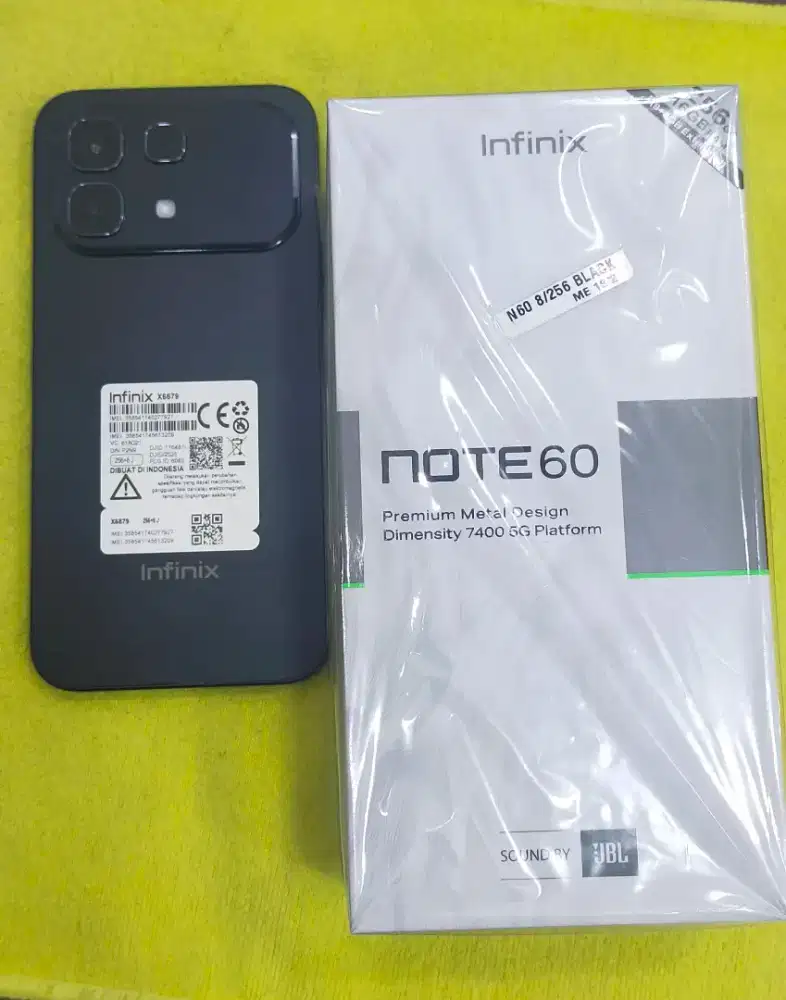 Infinix note 60 ram 8/256