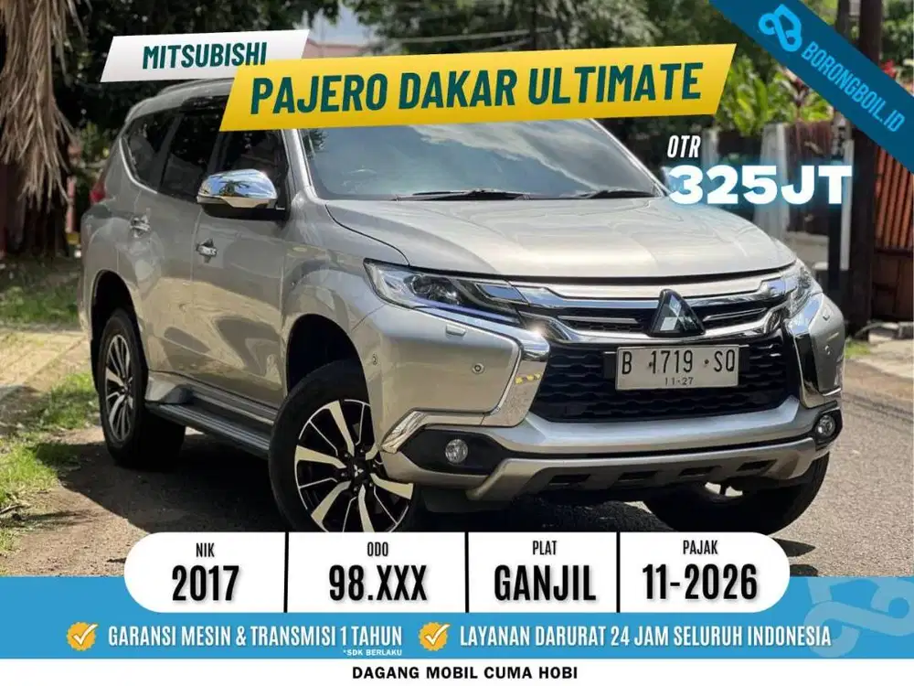 Mitsubishi Pajero Sport Dakar Ultimate 4x2 AT 2017 Silver