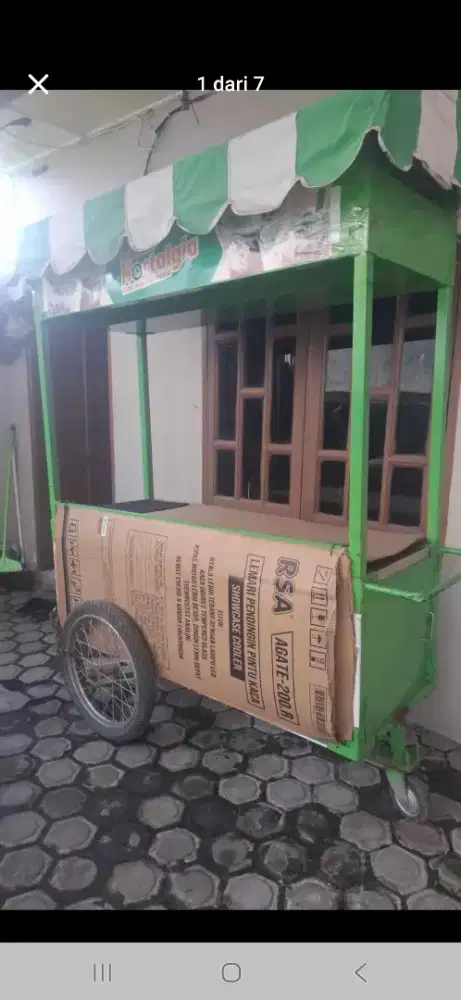 DIJUAL Gerobak Plat Besi