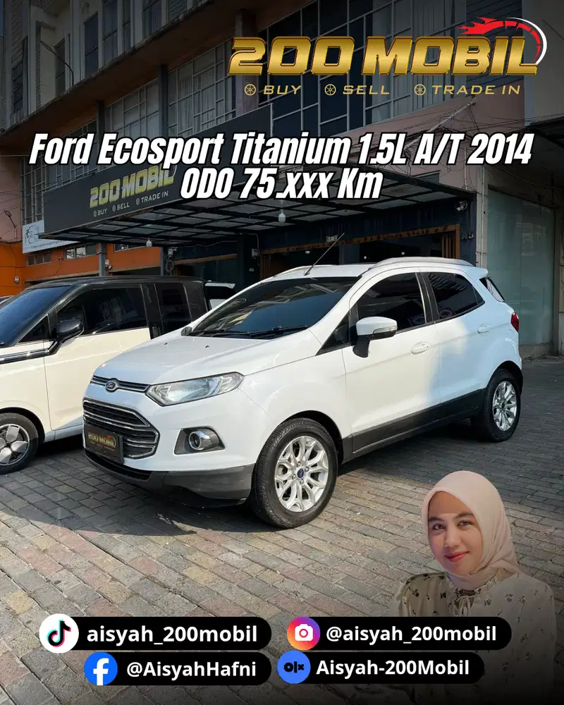 Ford Eco Sport 2014 Bensin