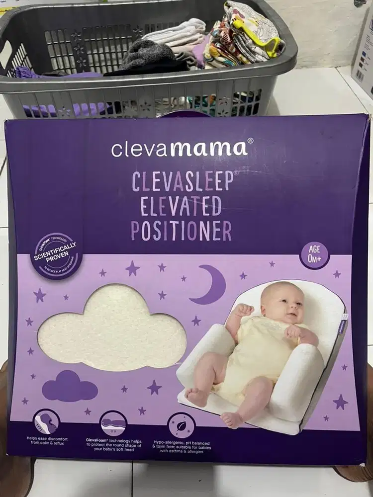 Bantal Bayi - New Born - Clevamama Clevasleep Elevated Positioner