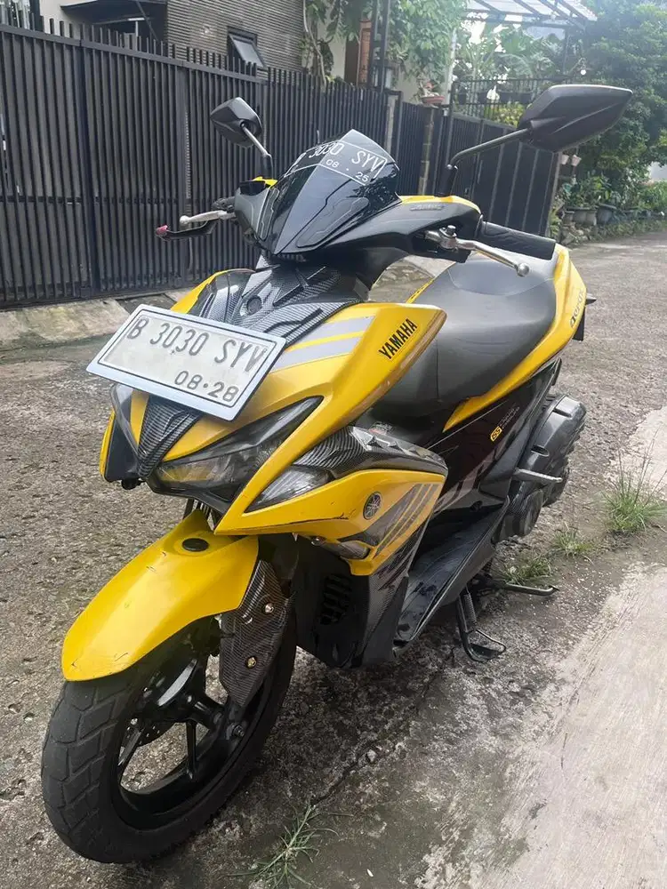 DIJUAL YAMAHA AEROX VVA 2017 - PAJAK PANJANG | MESIN HALUS | BODY GRES