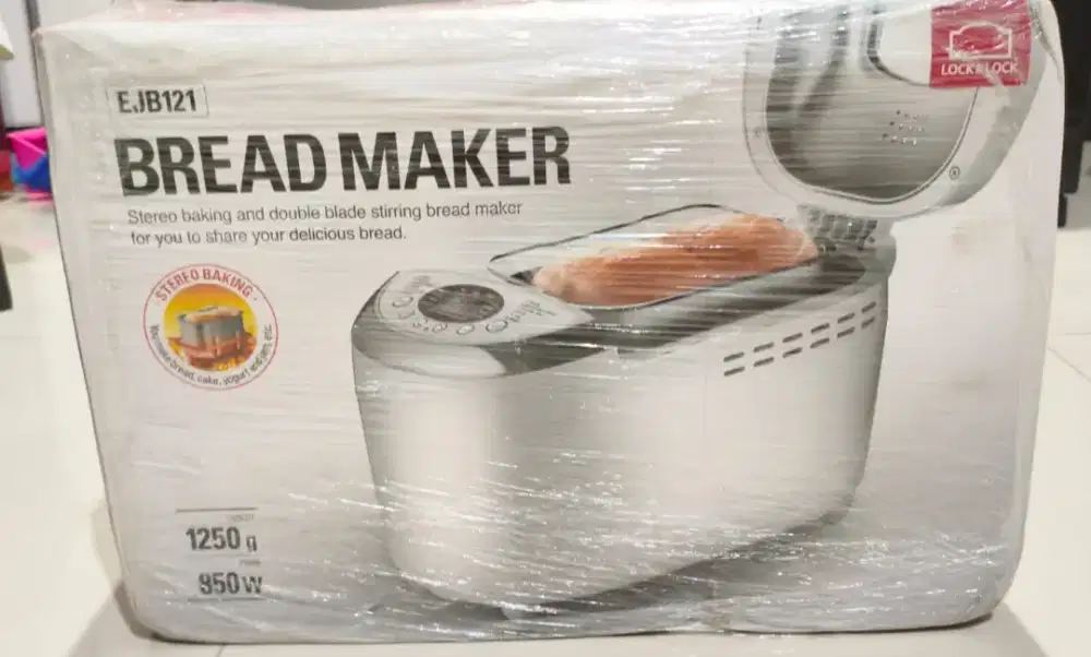 DIJUAL BREAD MAKER PEMBUAT ROTI MASIH SEGEL BARU
