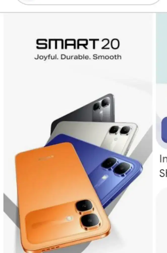 Infinix smart 20 4+4/64 gb