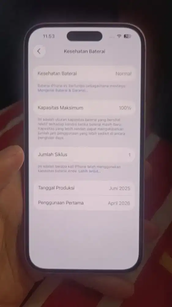 BNOB IPHONE 15 BASIC 128GB IBOX