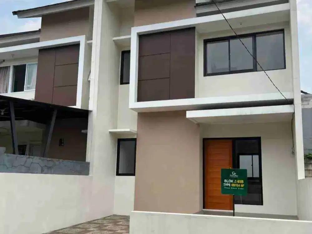Rumah 2 Lantai Strategis di Kebun Raya Residence Ciomas,Bogor