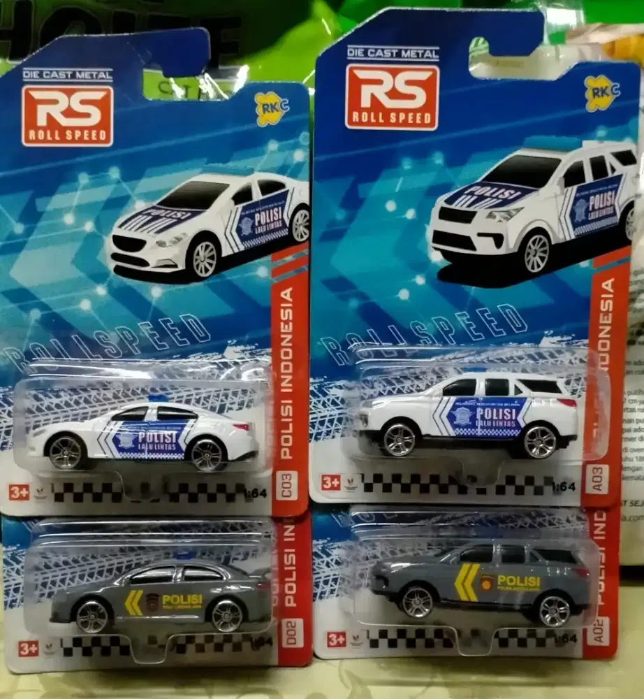 Die cast polisi