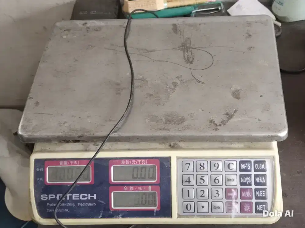 Timbangan buah daging sayur laundry