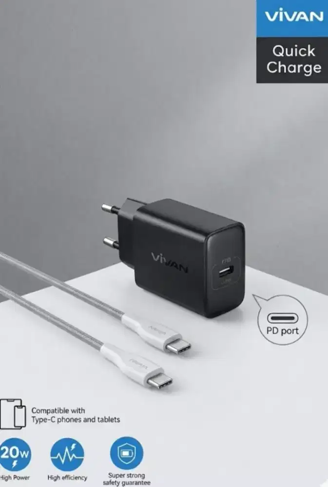 Kd Vivan bwc100S type c gray