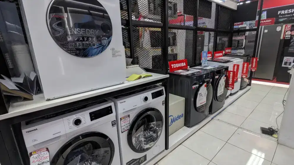 KREDIT MESIN CUCI TOSHIBA