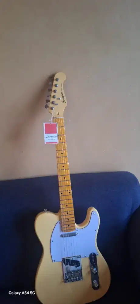 Guitar elektrik scorpion st130 model tele