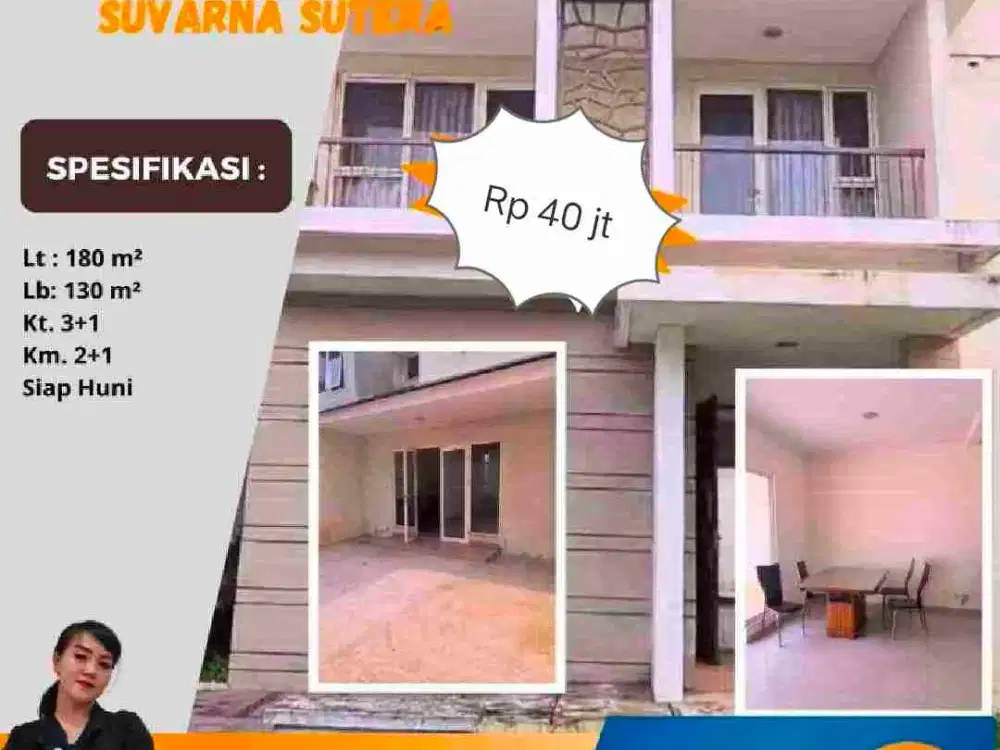 Disewakan CLuster Elysia Lt. 180 Suvarna Lavon Cikupa Tangerang