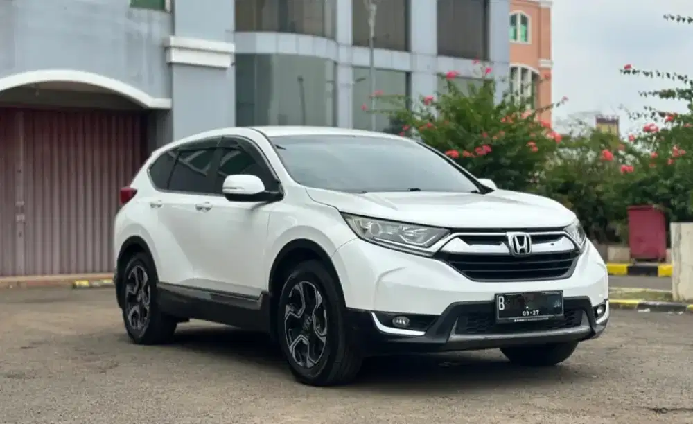 KM 40rb CRV 1.5 Turbo 2017 Matic Cvt new honda CR-V Non prestige